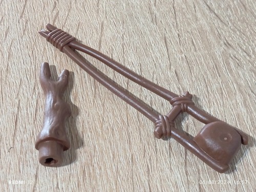 Playmobil poteau levier puits - poteau,