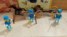 Playmobil soldats nordistes et porte char