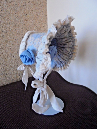 Chapeau poupée ancienne - poupée,