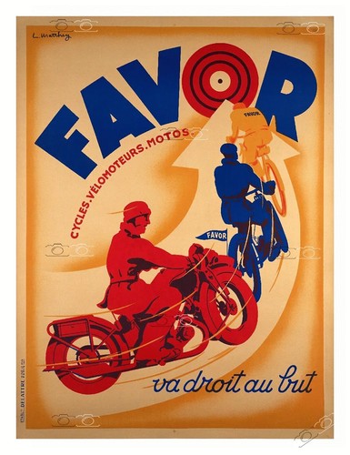 Moto favor rajf - favor, 50x70cm