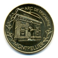 34 MONTPELLIER Arc de Triomphe, Revers MPD3, 2022, Monnaie de Paris