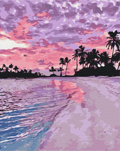 Peinture par numéros sans