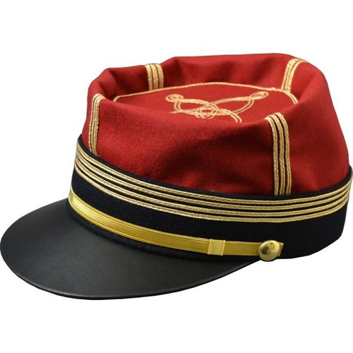 Kepi officier forme foulard - kepi, d'officier