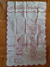 Lot 2 Cache torchon ancien