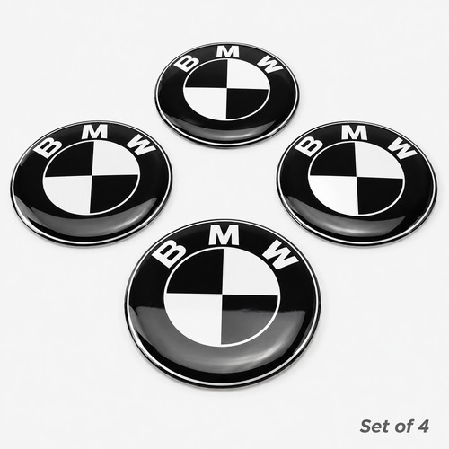 Bmw silicone stickers for - 4x,