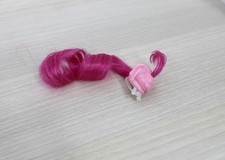 Dame Boucleline Lady Lovely Locks pixietail barrette gnome rose et fuchsia