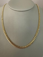 18k jaune chaîne - jaune, gourmette