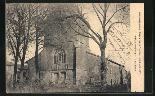 Cpa verriere fronton - cpa, de
