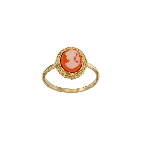 Bague camée résine - bague,