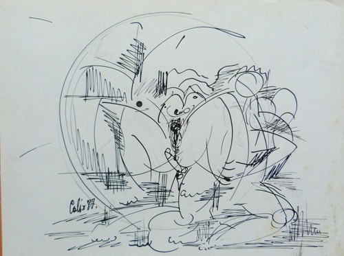 Robert calix scene - calix, (1919-2008)