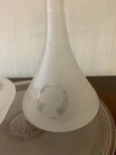 Ensemble plateau carafe et coupelle en cristal Lalique (prix du lot)