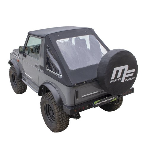 Capote fastback noire - capote,