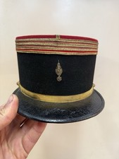 MILITARIA KEPI COMMANDANT WW2 NOMINATIF CADRE SPÉCIAL