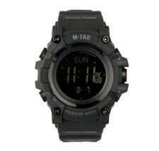 Montre-bracelet tactique noire