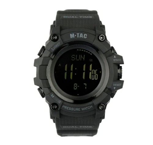 Montre bracelet tactique noire - montre-bracelet,