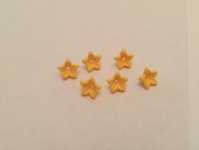 LOT X6 FLEUR ETOILE JAUNE