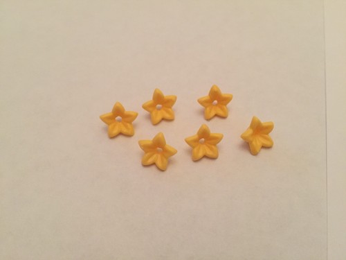Lot fleur etoile jaune - lot,