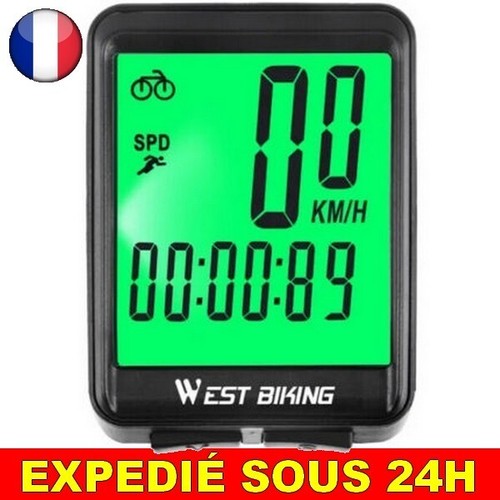 Compteur vitesse sans fil - compteur,