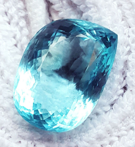 Rare aquamarine bleu naturel - rare,
