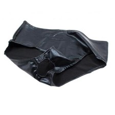 Culotte en cuir pour femmes avec culotte ouverte, culottes, culottes,