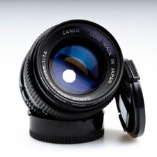 *TOP* TESTED Canon Lens FD Mount 50mm f 1.4 1,4 JAPAN 35mm AE-1 A-1 F-1 N.MINT
