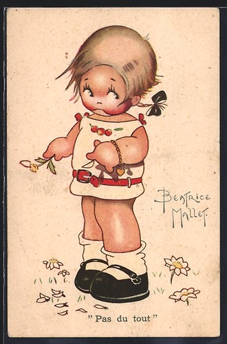 Carte postale artiste - carte, d'artiste