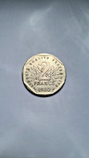 Pièce de monnaie 2 Francs semeuse 1980 République Française
