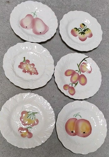 Assiettes barbotine - en,