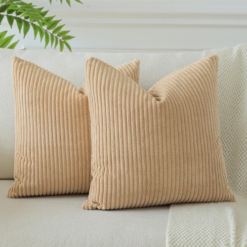 Housses coussins velours