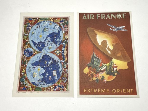 Carte postale air france - 2,