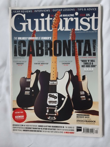 Guitarist magazine fender - guitarist,