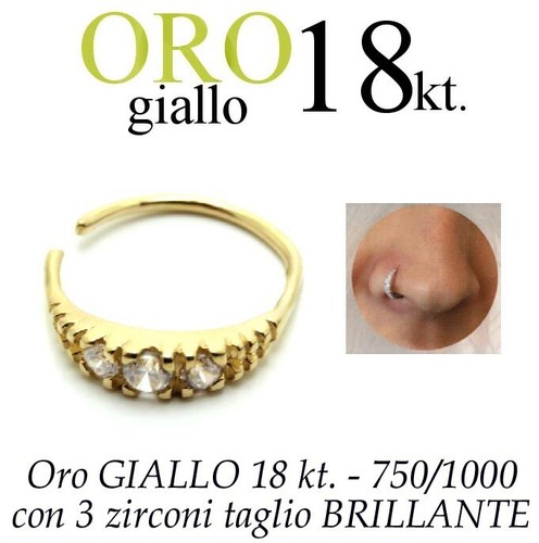 Piercing naso cerceau - naso, anneau