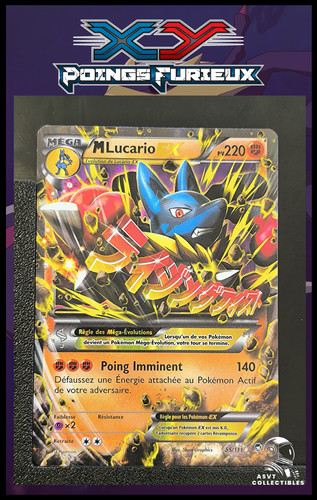 Carte pokémon lucario ex - pokémon,