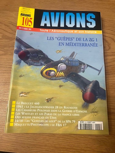 Revue avions 105 magazine - revue,