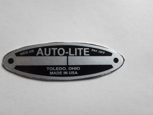 Plaque bouclier auto lite - plaque,