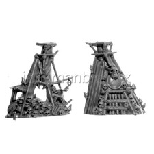 BSP01 TENTE GOBELIN BATTLE SKULL PASS SCENERY WARHAMMER FANTASY BATTLE AoS BITZ