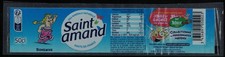 France Etiquette Eau Minérale Naturelle Saint Amand Astérix Bonemine 50 cl RP444