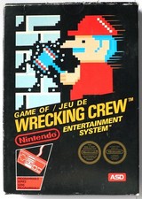 WRECKING CREW NINTENDO NES ASD RARE COMPLET