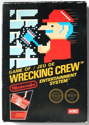 Wrecking crew nintendo nes asd - nintendo,