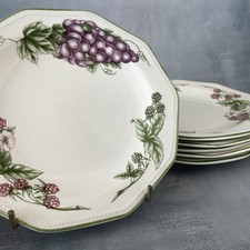 6 petites assiettes