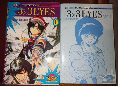 Lot mangas vintage 3x3 - 2,