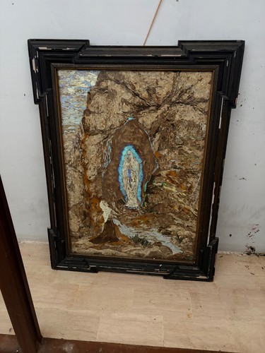 Grand tableau religieux - tableau,