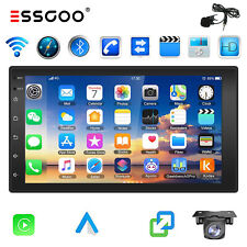 Autoradio 2 DIN Carplay Android 13 2+32GB GPS WiFi USB RDS Bluetooth +MIC Caméra