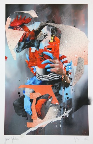 Joram roukes hpm signée - , +