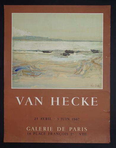 Van hecke affiche - originale, de