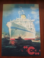 Ancienne affiche Paquebot