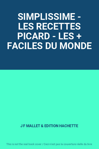 Simplissime les recettes - les,