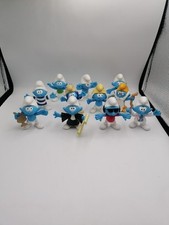 Lot de 11 Schtroumpfs mcdo 2018 MC Donald's grand Figurine Collection 