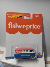 hotwheels 1/64 🇨🇵 pop Culture Volkswagen T1 Panel Bus Fisher-price #5/5