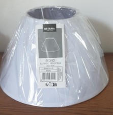 ABAT JOUR neuf rond tissu